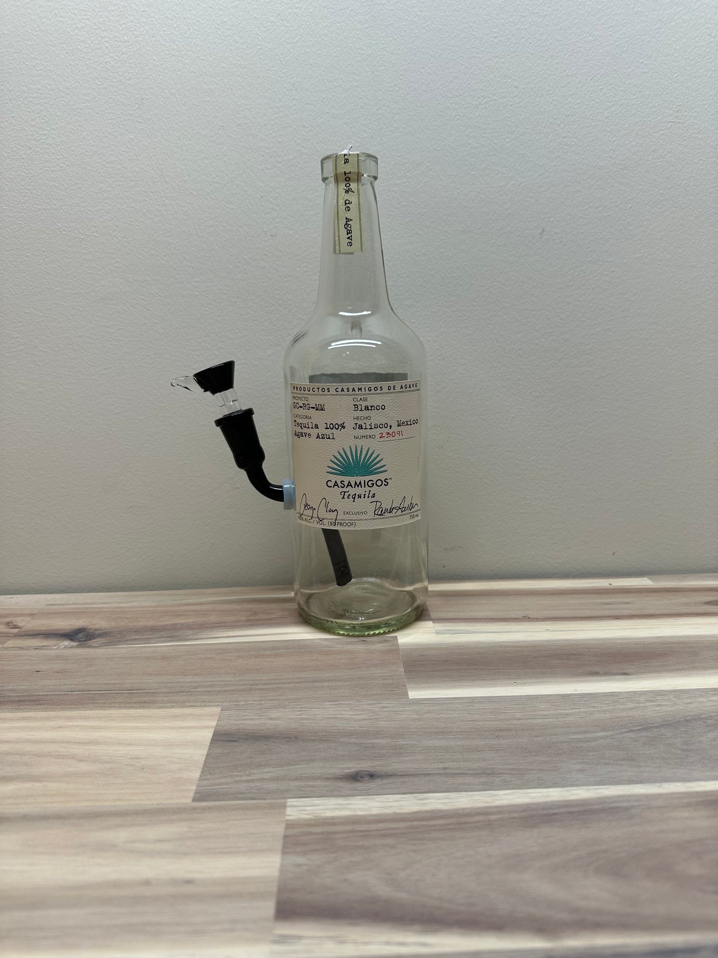 Casamigos Tequila Custom Bong - 750 ML Bottle